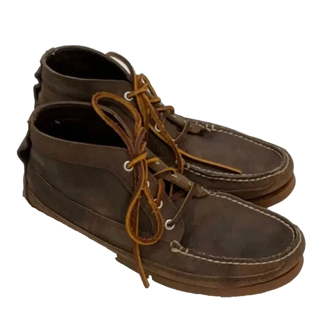 Men Sperry Top Sider Chukka Boots Lace-up Shoes SIZE 10.5 M